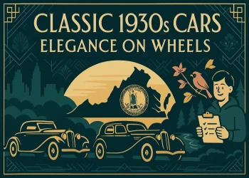 Classic 1930s Cars